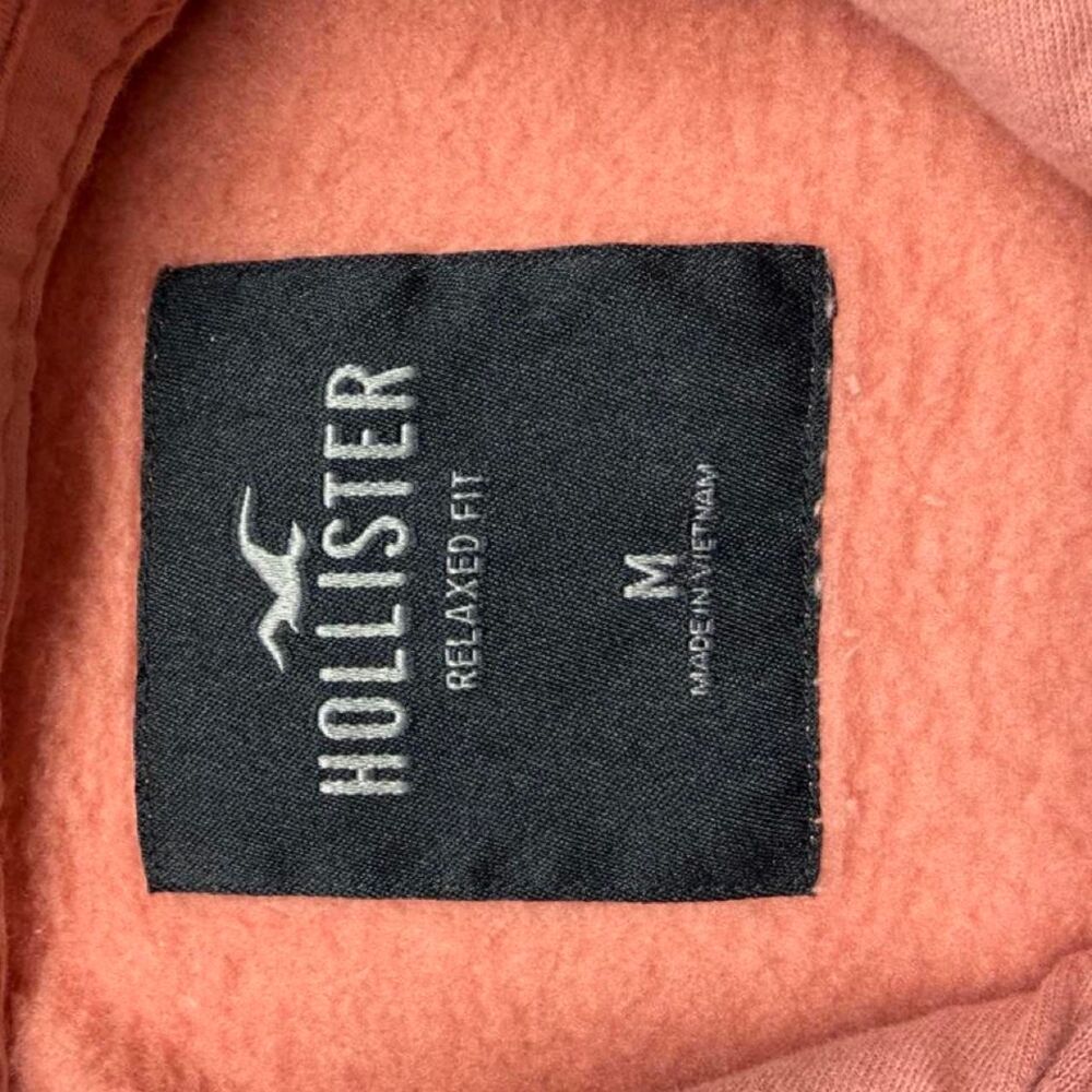 Hollister-co Men's Pink Hoodie - Picture 3 of 6